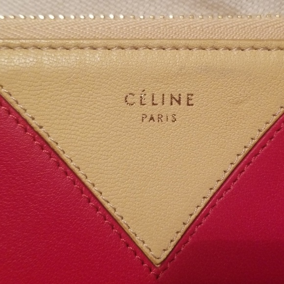 Celine iPad zip-up case/Clutch - Picture 2 of 8